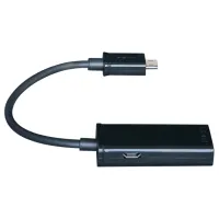Кабель видео Sven microUSB + HDMI 0.2 m/ Черный photo 2