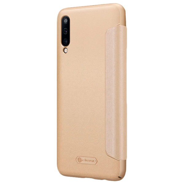 Husă pentru smartphone Samsung Galaxy A50 Nillkin/ Flip Cover/ Leather/ TPU/ Gold photo 3 Husă pentru smartphone Samsung Galaxy A50 Nillkin/ Flip Cover/ Leather/ TPU/ Gold photo 3