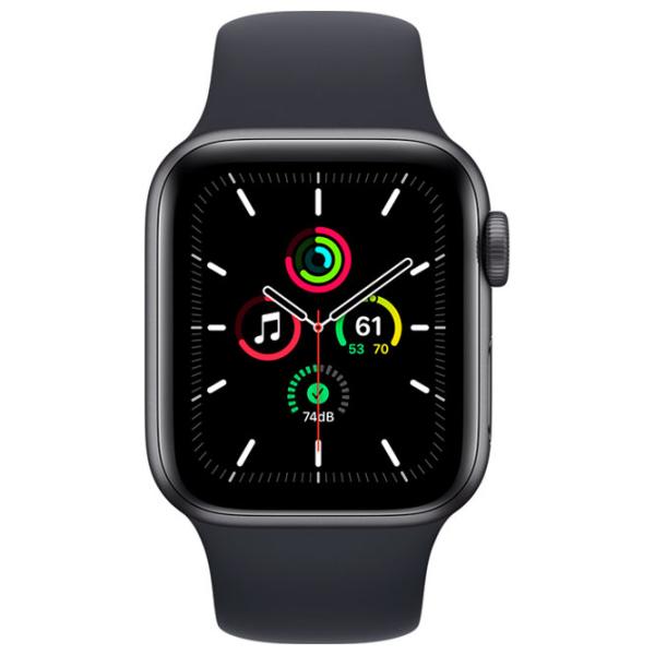 Умные часы Apple Watch SE MKQ13/ Space Gray Серый photo 2 Умные часы Apple Watch SE MKQ13/ Space Gray Серый photo 2