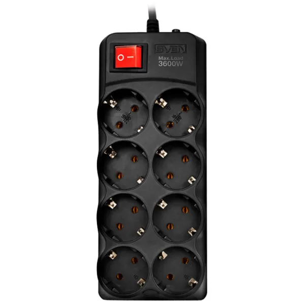 Prelungitor Sven SF-08-16 3 m Black photo 2 Prelungitor Sven SF-08-16 3 m Black photo 2