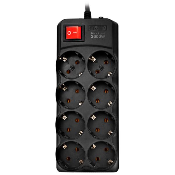 Prelungitor Sven SF-08-16 3 m Black photo 2 Prelungitor Sven SF-08-16 3 m Black photo 2