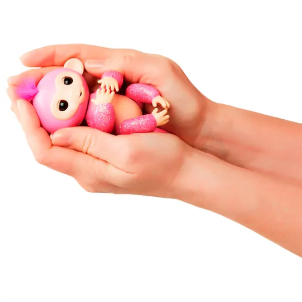 Jucărie WowWee Fingerlings Glitter Monkey 5+/ Pink photo 2