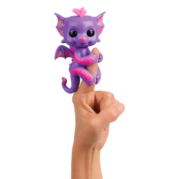 Jucărie WowWee Fingerlings Glitter Dragon 5+/ Pink Violet photo 2