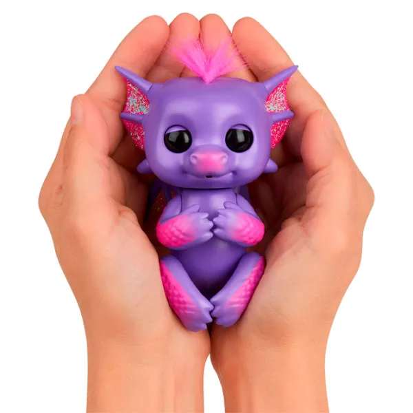 Jucărie WowWee Fingerlings Glitter Dragon 5+/ Pink Violet photo 3