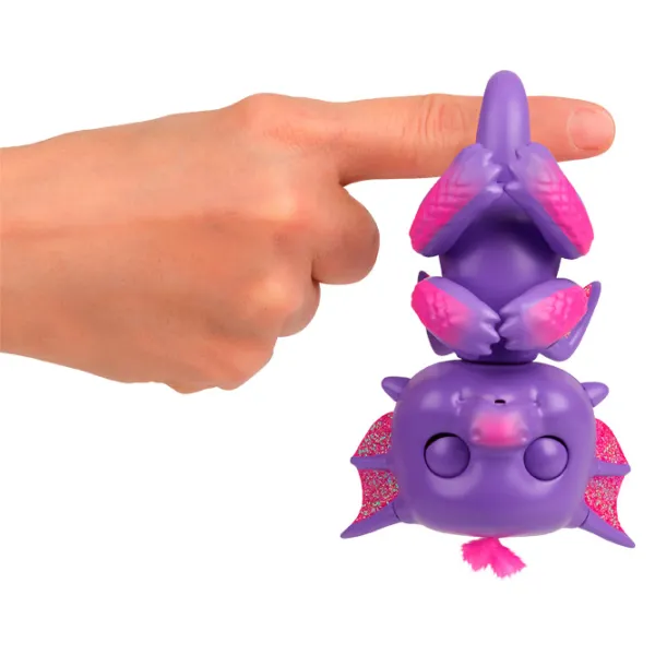 Jucărie WowWee Fingerlings Glitter Dragon 5+/ Pink Violet photo 4