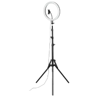 Trepied cu lampă Hama SpotLight Steady-120 304 mm Black photo 2