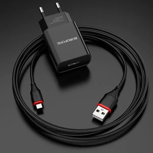 Сетевое зарядное устройство Borofone BA20A Черный photo 5 Сетевое зарядное устройство Borofone BA20A Черный photo 5