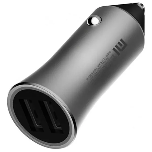 Încărcător auto Xiaomi CC05ZM 2.4 A/ Silver photo 3