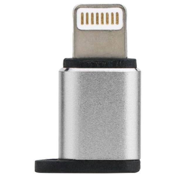 Adapter RA-USB2 Remax microUSB + Lightning Silver photo 2