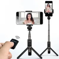 Selfie Stick Huawei AF14 Mini-Jack 3.5 mm/ Black photo 5