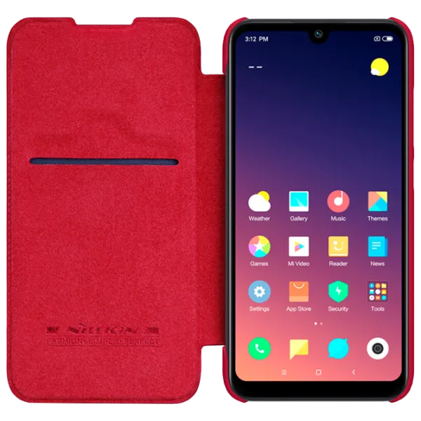 Husă pentru smartphone Xiaomi Mi Play Nillkin/ Flip Cover/ Leather/ TPU/ Red photo 3 Husă pentru smartphone Xiaomi Mi Play Nillkin/ Flip Cover/ Leather/ TPU/ Red photo 3
