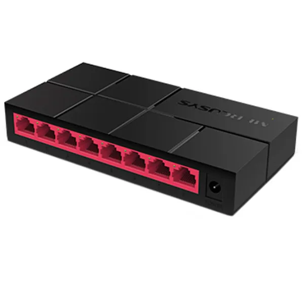Switch Mercusys MS108G Черный photo 2