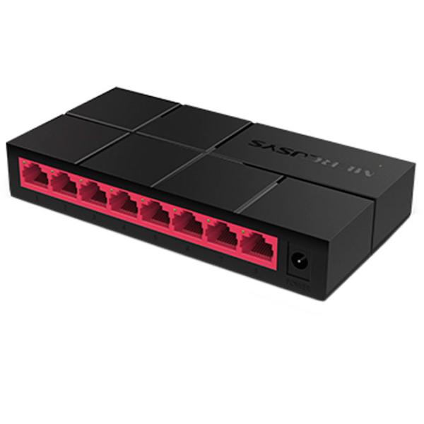 Switch Mercusys MS108G Черный photo 2