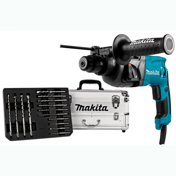 Ciocan rotopercutor Makita HR2230X4 710 W/ Blue photo 5