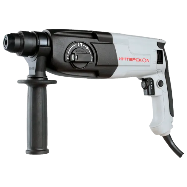 Ciocan rotopercutor Interskol П-24/700ЭР 720 W / Gray photo 1
