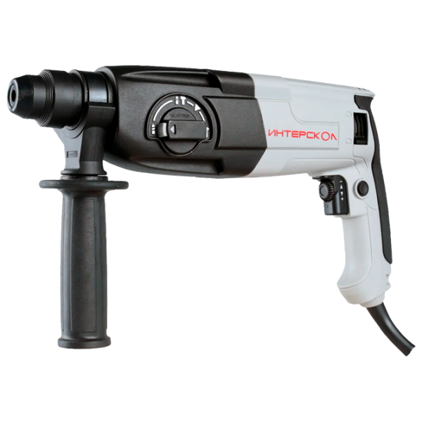 Ciocan rotopercutor Interskol П-24/700ЭР 720 W / Gray photo 1