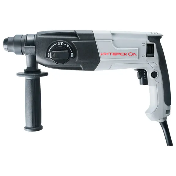 Ciocan rotopercutor Interskol П-24/700ЭР 720 W / Gray photo 3