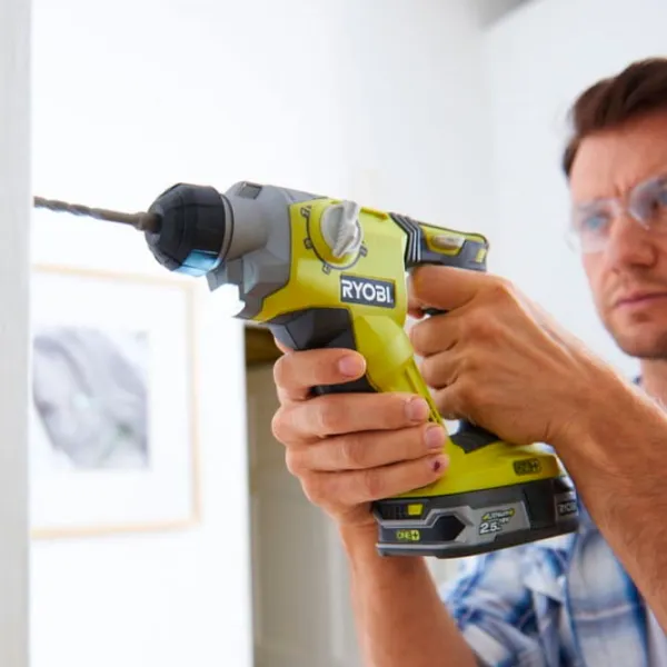 Перфоратор Ryobi R18SDS-0 ONE+ Зелёный photo 6