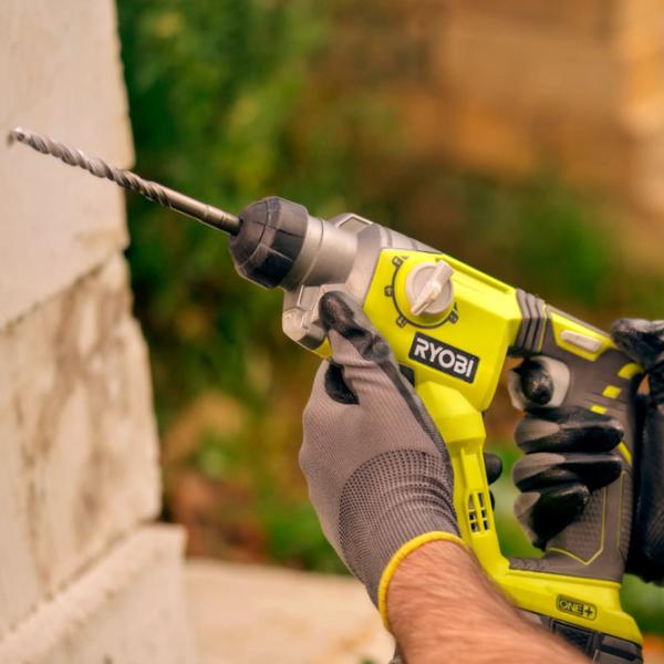 Перфоратор Ryobi R18SDS-0 ONE+ Зелёный photo 9