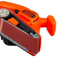 Шлифовальная машина Black&Decker KA86-QS (08749) Ленточная/ Оранжевый photo 3