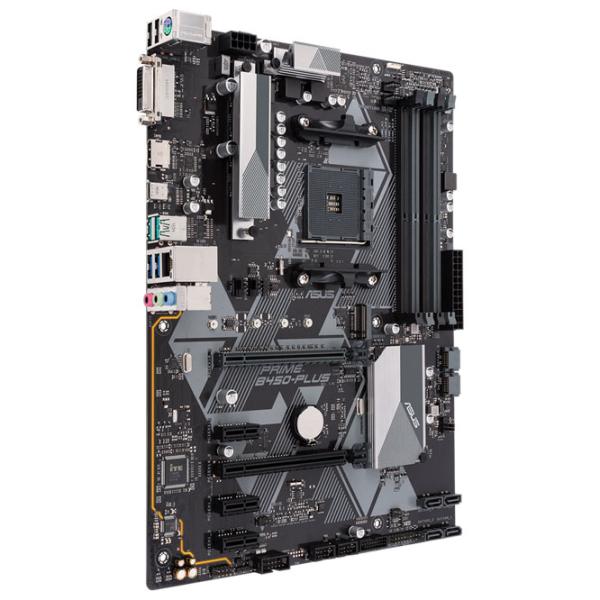 Материнская плата Asus PRIME B450-PLUS ATX/ AMD B450 photo 2 Материнская плата Asus PRIME B450-PLUS ATX/ AMD B450 photo 2