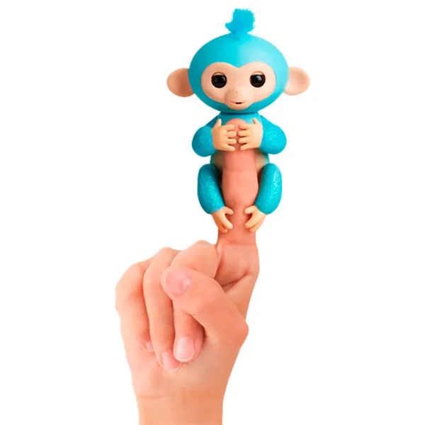 Игрушка WowWee Fingerlings Glitter Monkey 5+/ Бирюзовый photo 2