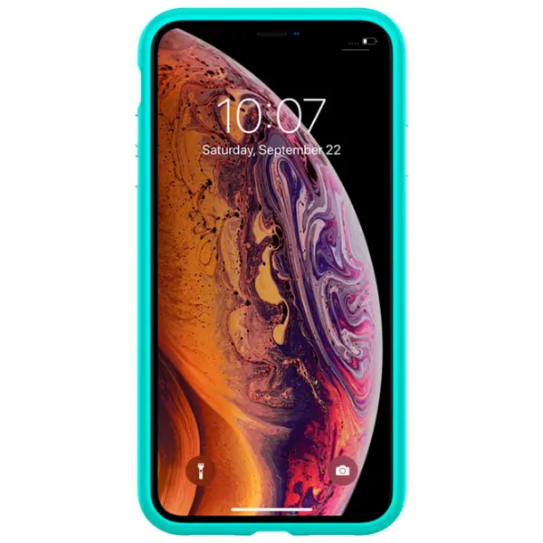 Чехол для смартфона Apple iPhone XR Nillkin/ Back/ TPU/ PC/ Зелёный photo 3 Чехол для смартфона Apple iPhone XR Nillkin/ Back/ TPU/ PC/ Зелёный photo 3