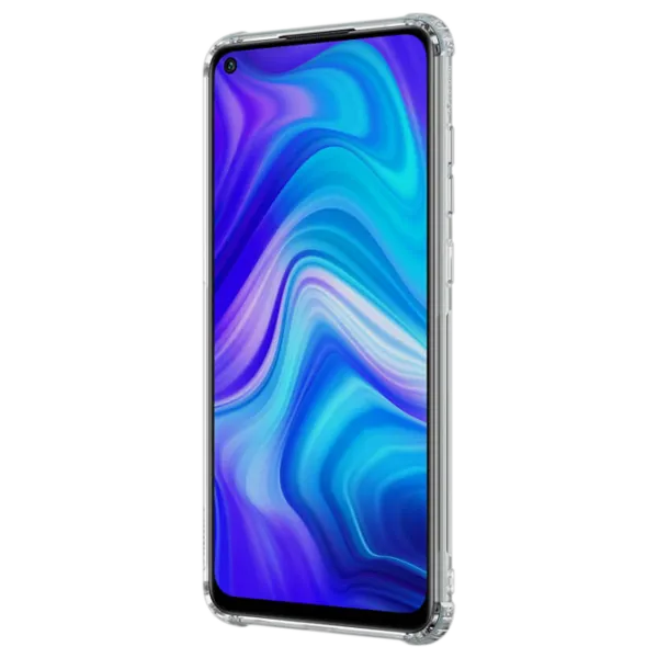 Husă pentru smartphone Xiaomi Redmi Note 9 Nillkin/ Back/ TPU/ Transparent Gray photo 3