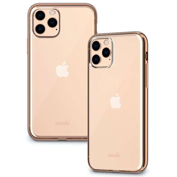 Husă pentru smartphone Apple iPhone 11 Pro Moshi/ Back/ PU/ Gold Transparent photo 2 Husă pentru smartphone Apple iPhone 11 Pro Moshi/ Back/ PU/ Gold Transparent photo 2