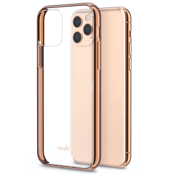 Husă pentru smartphone Apple iPhone 11 Pro Moshi/ Back/ PU/ Gold Transparent photo 3 Husă pentru smartphone Apple iPhone 11 Pro Moshi/ Back/ PU/ Gold Transparent photo 3