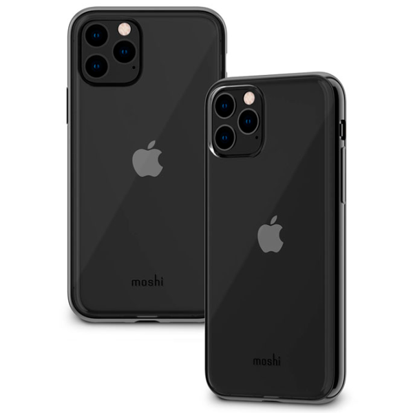 Husă pentru smartphone Apple iPhone 11 Pro Moshi/ Back/ PU/ Black Transparent photo 2