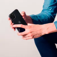 Чехол для смартфона Apple iPhone 11 Pro Moshi/ Back/ PU/ Черный Прозрачный photo 5