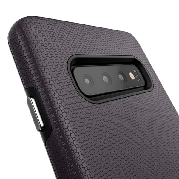 Husă pentru smartphone Samsung Galaxy S10 CRAVE/ Back/ Policarbonat/ Black Purple photo 2 Husă pentru smartphone Samsung Galaxy S10 CRAVE/ Back/ Policarbonat/ Black Purple photo 2