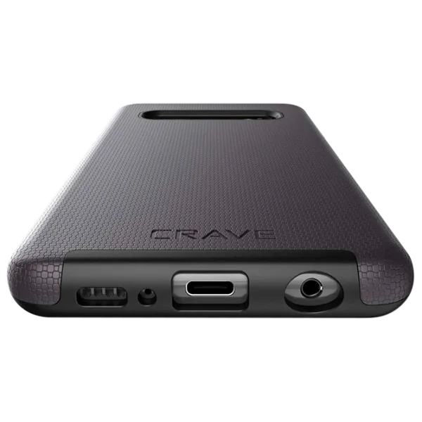 Husă pentru smartphone Samsung Galaxy S10 CRAVE/ Back/ Policarbonat/ Black Purple photo 3 Husă pentru smartphone Samsung Galaxy S10 CRAVE/ Back/ Policarbonat/ Black Purple photo 3