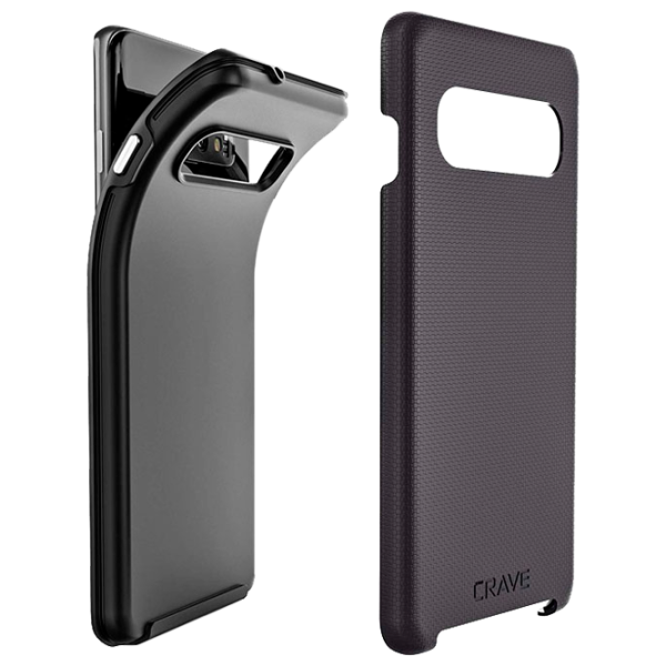 Husă pentru smartphone Samsung Galaxy S10 CRAVE/ Back/ Policarbonat/ Black Purple photo 4 Husă pentru smartphone Samsung Galaxy S10 CRAVE/ Back/ Policarbonat/ Black Purple photo 4