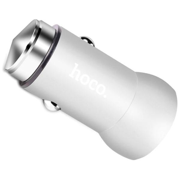 Încărcător auto Hoco Z4 2.1 A/ Silver photo 3