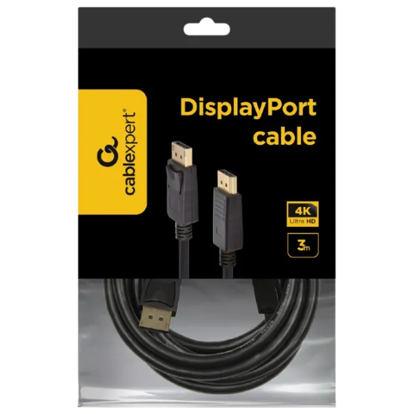 Кабель видео Cablexpert CC-DP2-10 DisplayPort + DisplayPort 3 м/ Черный photo 3