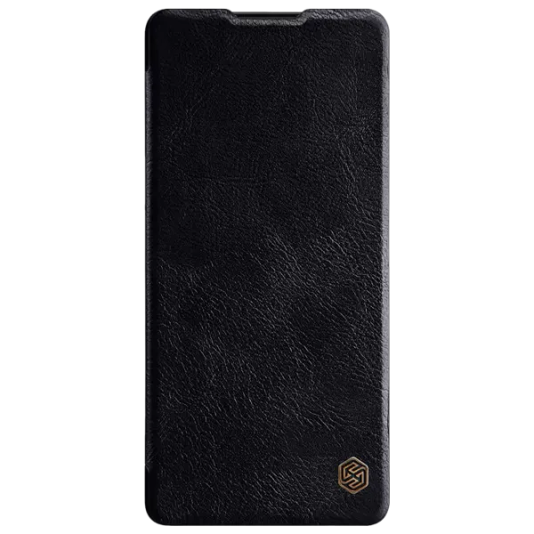 Husă pentru smartphone Samsung Galaxy S10 Lite Nillkin/ Flip Cover/ Leather/ TPU/ Black photo 2