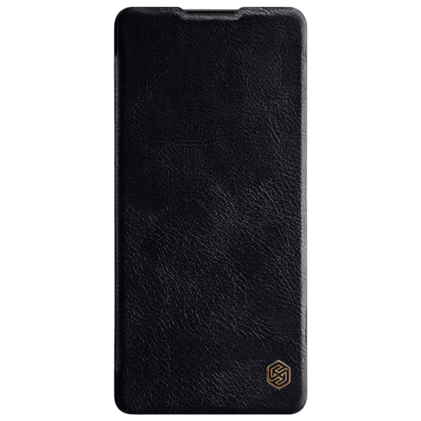 Husă pentru smartphone Samsung Galaxy S10 Lite Nillkin/ Flip Cover/ Leather/ TPU/ Black photo 2