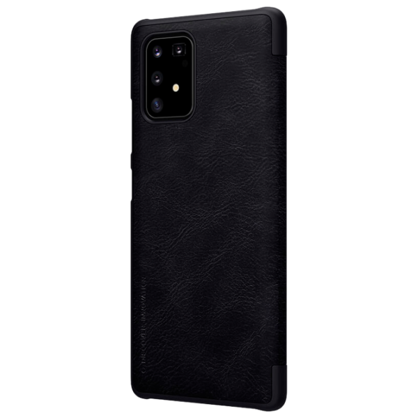 Husă pentru smartphone Samsung Galaxy S10 Lite Nillkin/ Flip Cover/ Leather/ TPU/ Black photo 3