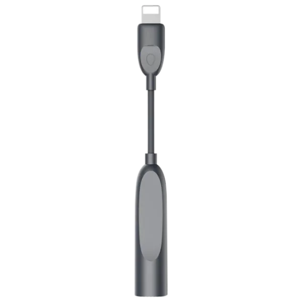 Адаптер B45 Liper Baseus 3.5 mm + Lightning Черный photo 2