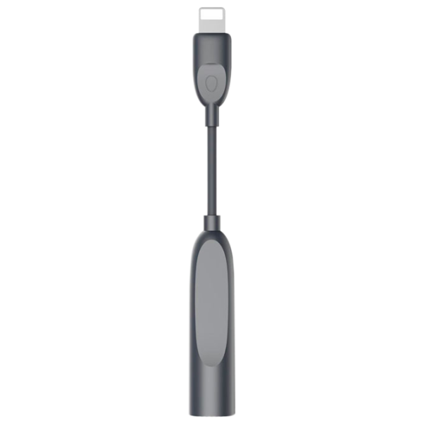 Адаптер B45 Liper Baseus 3.5 mm + Lightning Черный photo 2