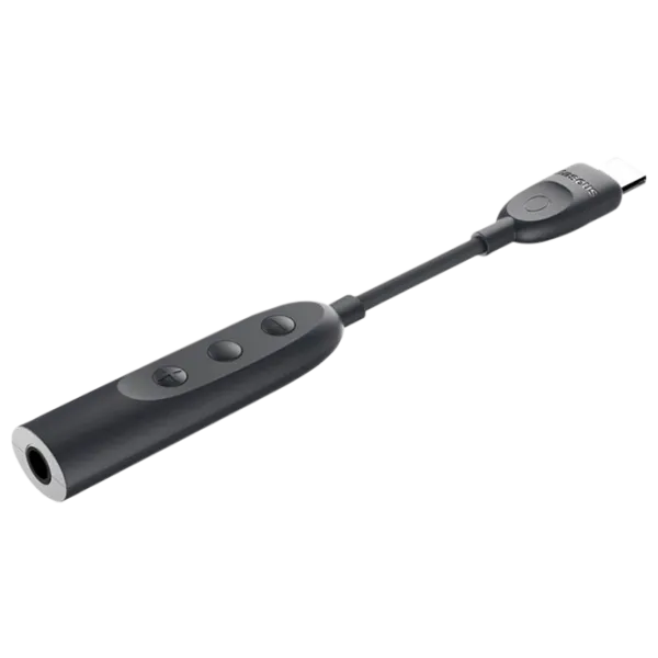Адаптер B45 Liper Baseus 3.5 mm + Lightning Черный photo 3