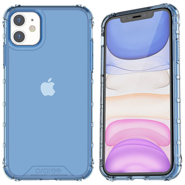 Чехол для смартфона Apple iPhone 11 Pro Araree/ Back/ TPU/ Прозрачный Синий photo 3 Чехол для смартфона Apple iPhone 11 Pro Araree/ Back/ TPU/ Прозрачный Синий photo 3