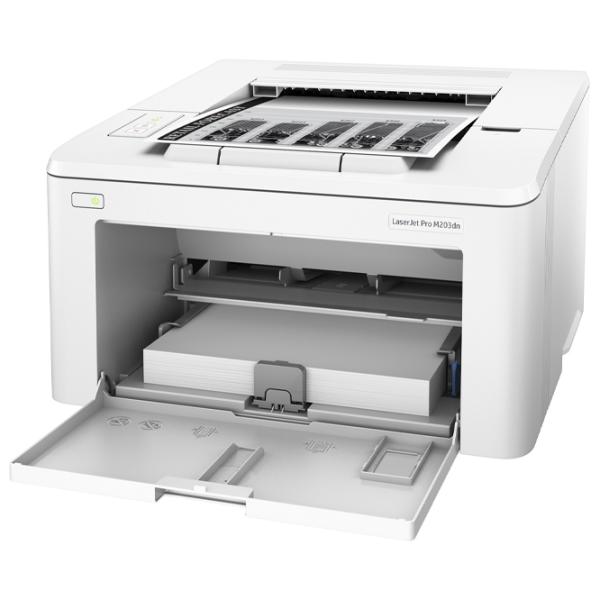 Принтер HP LaserJet Pro M203dn Лазерный/ Монохромный/ Белый photo 3