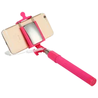 Selfie Stick Baseus SUGENT-QP Mini-Jack 3.5 mm/ Pink photo 2
