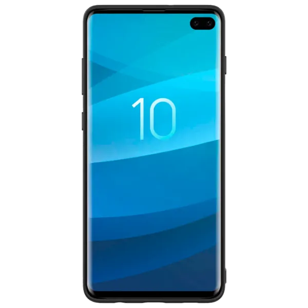 Husă pentru smartphone Samsung Galaxy S10+ Nillkin/ Back/ PC/ Plaid Black photo 3 Husă pentru smartphone Samsung Galaxy S10+ Nillkin/ Back/ PC/ Plaid Black photo 3