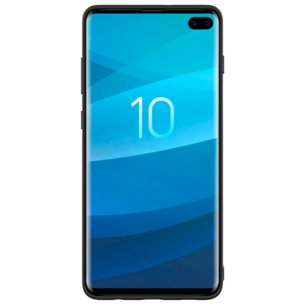 Husă pentru smartphone Samsung Galaxy S10+ Nillkin/ Back/ PC/ Plaid Black photo 3 Husă pentru smartphone Samsung Galaxy S10+ Nillkin/ Back/ PC/ Plaid Black photo 3
