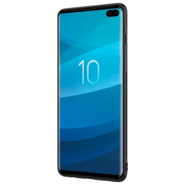 Husă pentru smartphone Samsung Galaxy S10+ Nillkin/ Back/ PC/ Plaid Black photo 6 Husă pentru smartphone Samsung Galaxy S10+ Nillkin/ Back/ PC/ Plaid Black photo 6