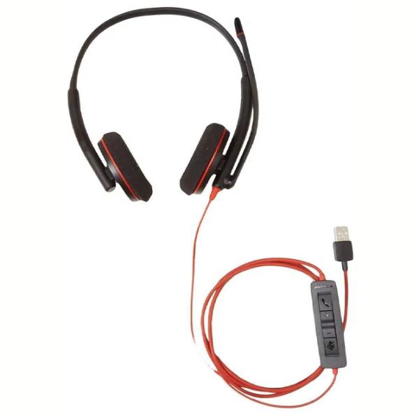 Наушники Plantronics Blackwire C3220 Черный Проводная/ Персональный photo 3 Наушники Plantronics Blackwire C3220 Черный Проводная/ Персональный photo 3